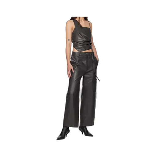 Casual Pants With Belt Loops