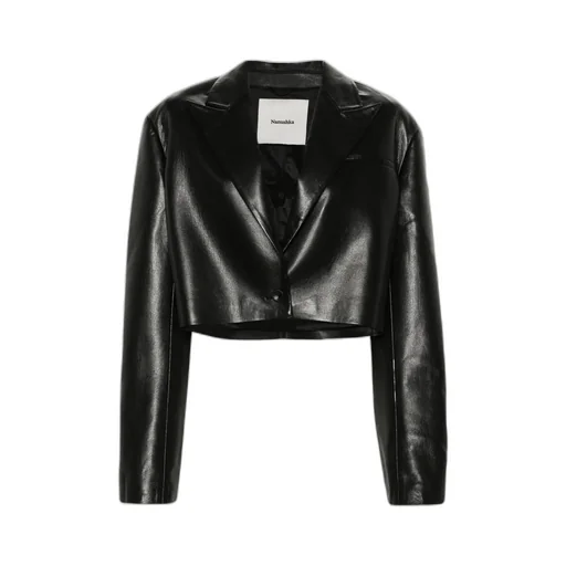 Aidula Single-Breasted Cropped Blazer