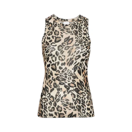 Anneke Leopard-Print Tank Top
