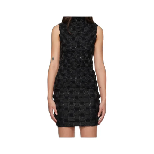 Roll-Neck Sleeveless Top