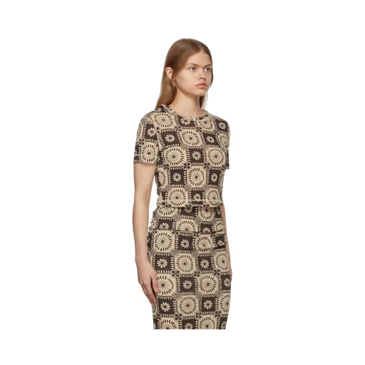 Floral-Print Short-Sleeved T-Shirt