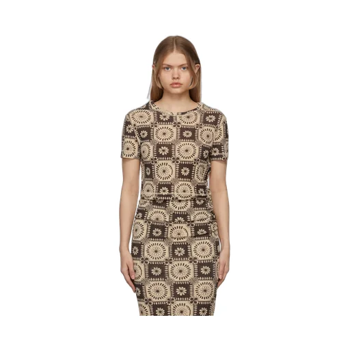 Floral-Print Short-Sleeved T-Shirt