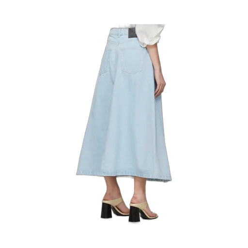 Denim Midi Skirt