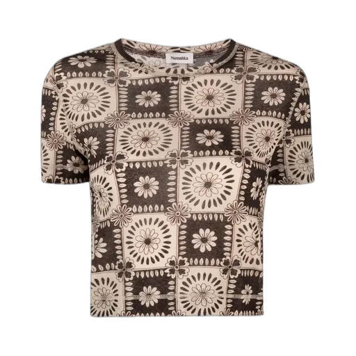 Floral-Print Short-Sleeved T-Shirt