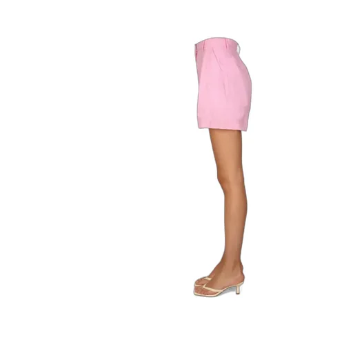 Logo Pleated Shorts