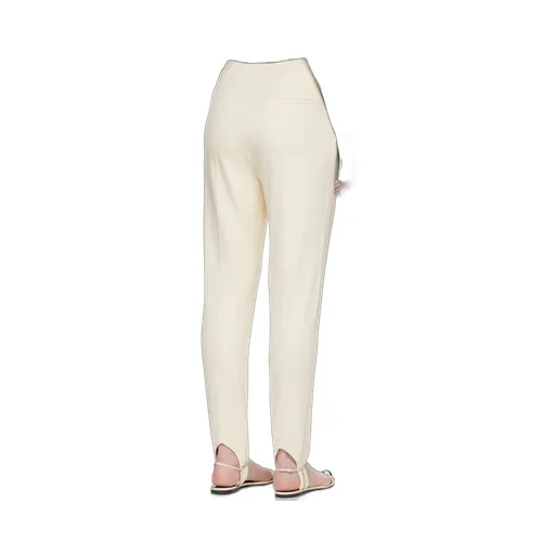High-Waisted Casual Pants