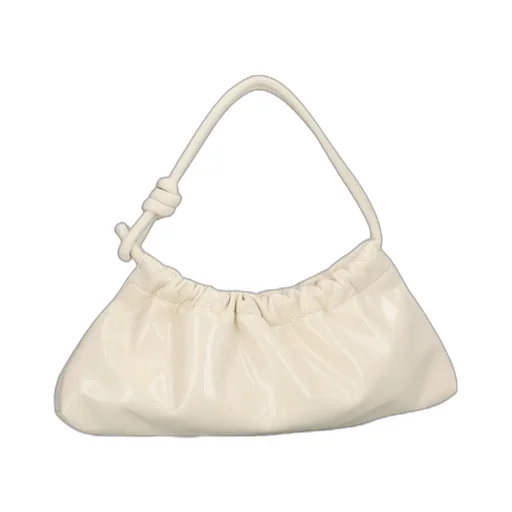 Valerie Ruched-Detail Shoulder Bag