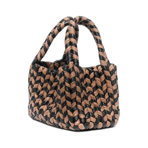 Interwoven Top Handle Bag