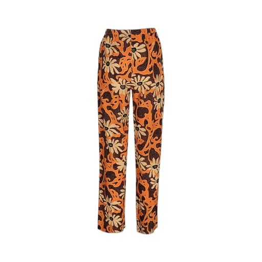Floral Printed Wide-Legged Pants