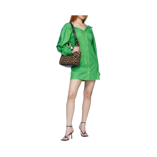 Interwoven Top Handle Bag