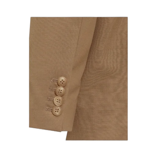 Button-Up Straight Hem Tailored Overshirt