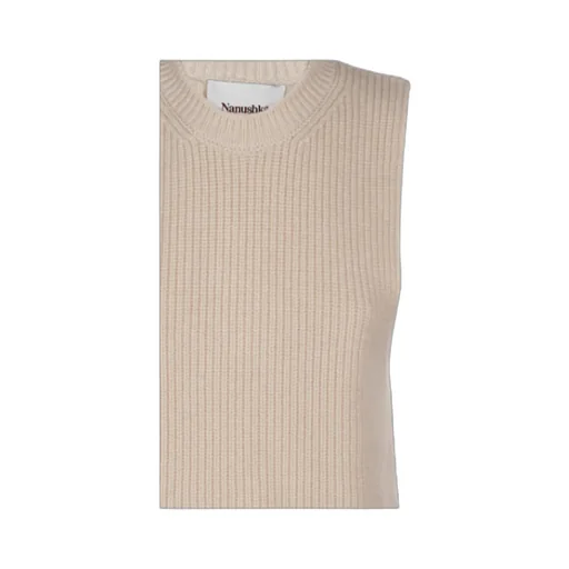 Leela Ribbed Knitted Vest