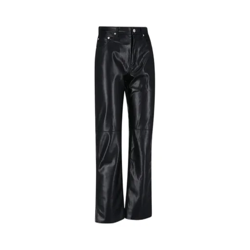 High-Rise Straight-Leg Pants