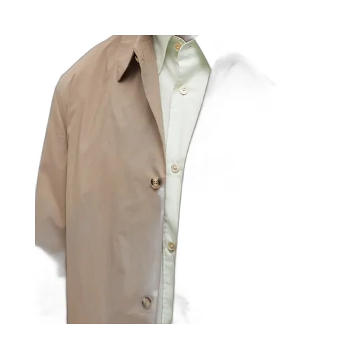 Button-Up Flap-Pockets Tailored Jacket