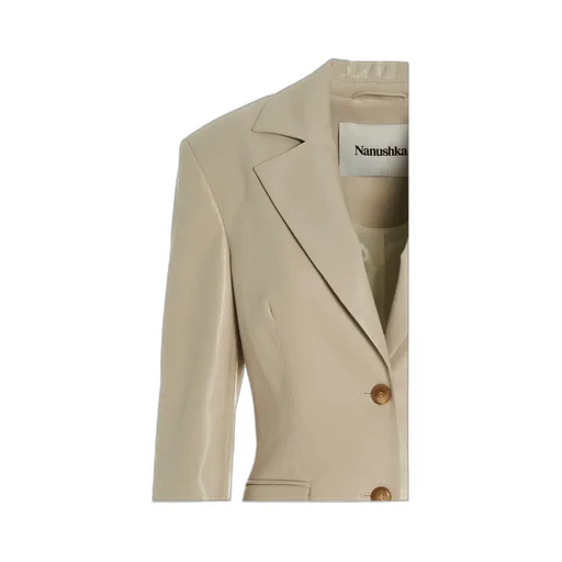 Single-Breasted Tailored Blazer