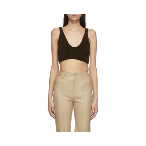 Zosia Bouclé Bralette Top