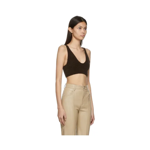 Zosia Bouclé Bralette Top