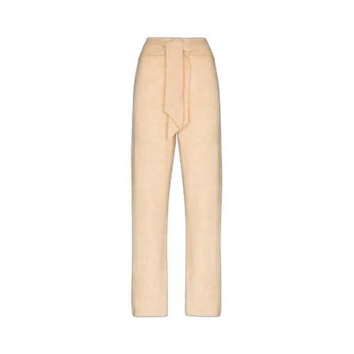 Tied Waist Knit Trousers