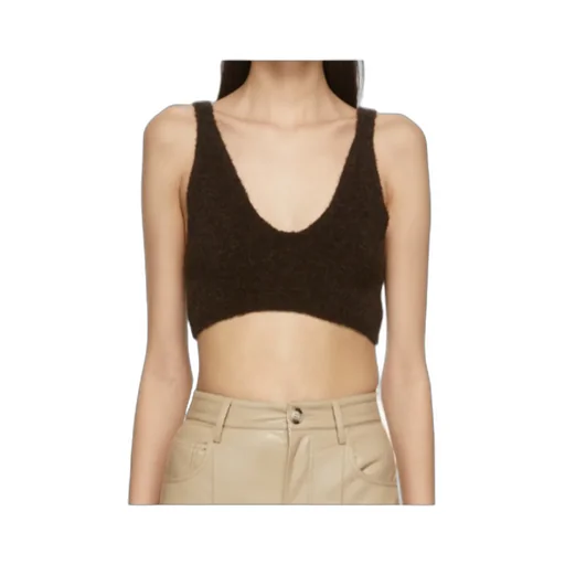 Zosia Bouclé Bralette Top