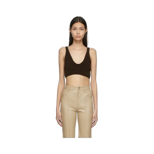 Zosia Bouclé Bralette Top