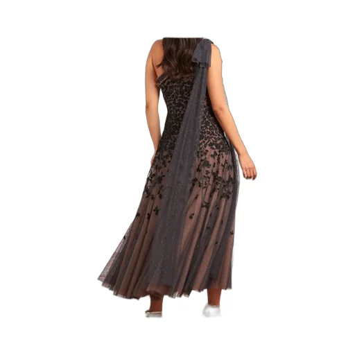 One-Shoulder Bow Dress