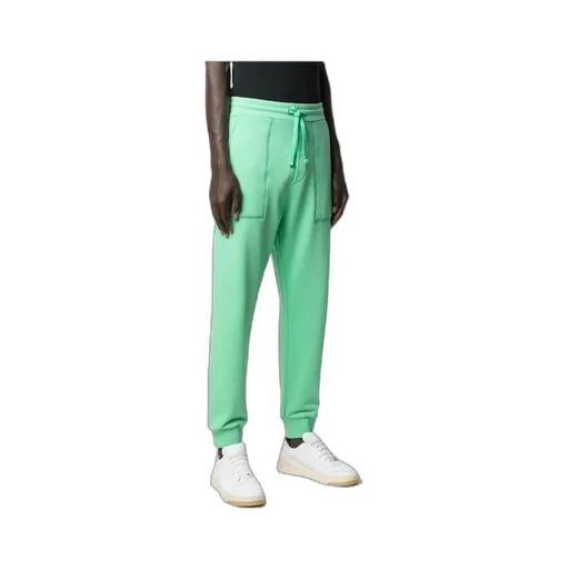 High-Waisted Tapered Trousers