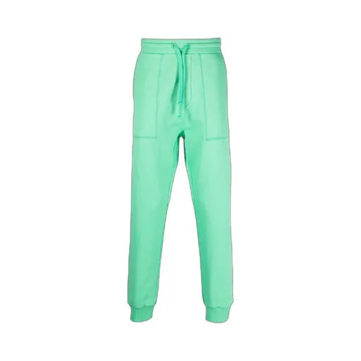 High-Waisted Tapered Trousers