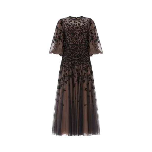 Round Neck Floral Dress