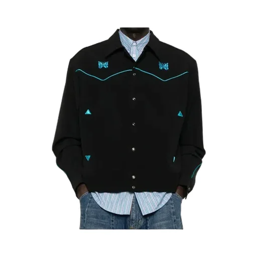 Butterfly-Appliqué Jacket