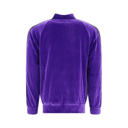 Logo Embroidered Zip-Up Track Jacket