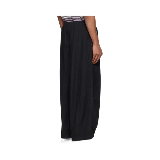 Drawstring Wide-Leg Trousers