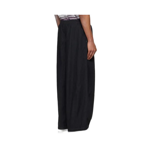 Drawstring Wide-Leg Trousers