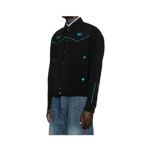 Butterfly-Appliqué Jacket