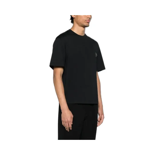 Piercing-Patch Crewneck T-Shirt