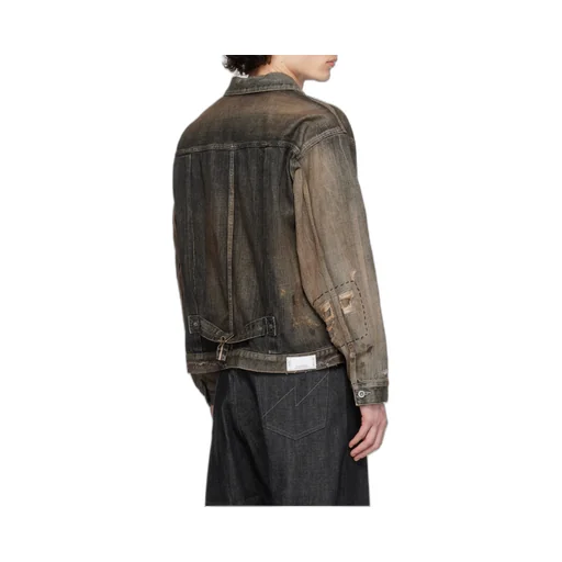Distressed Denim Jacket