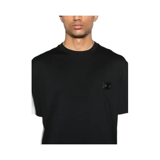 Piercing-Patch Crewneck T-Shirt