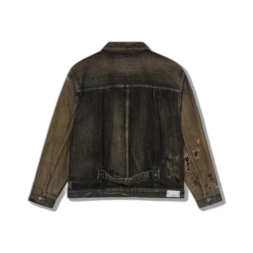 Distressed Denim Jacket