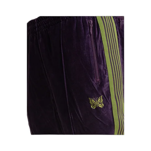 C/Pe Velour Boot-Cut Track Pants