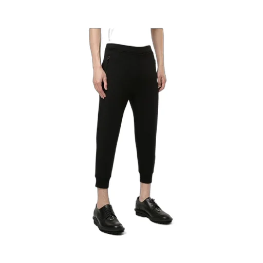 Elastic Waist-Edge Sweatpants