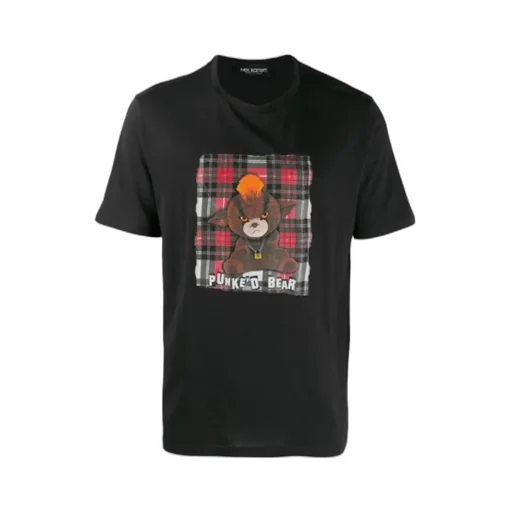 Funke'd Bear Printed Short Sleeved T-Shirt