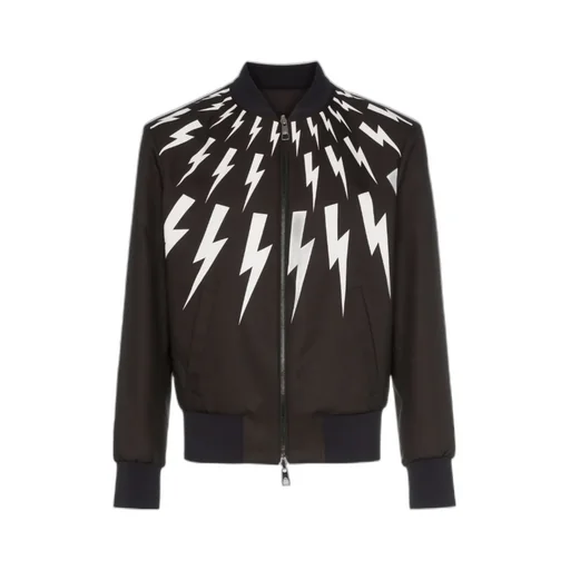 Long-Sleeved Zipper Casual Jacket