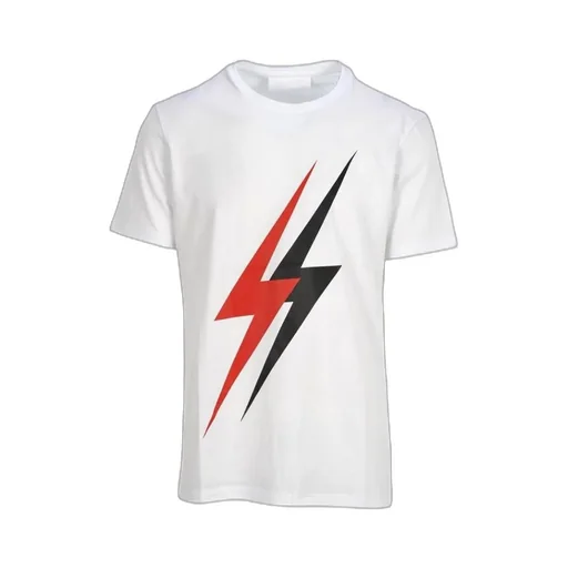 Lightning Print T-Shirt