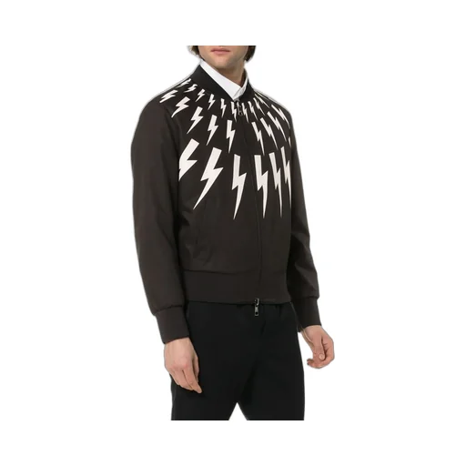 Long-Sleeved Zipper Casual Jacket