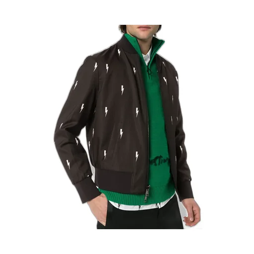 Long-Sleeved Zipper Casual Jacket