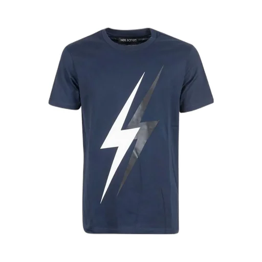 T-Shirt With Round Neck And Short Sleeves