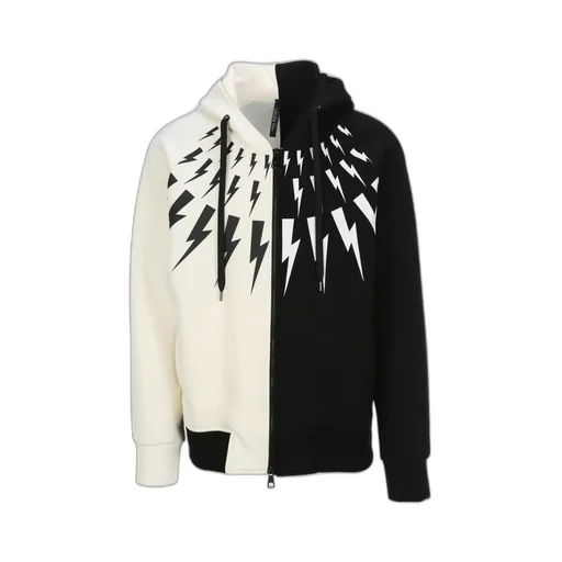 Lightning Print Leisure Jacket