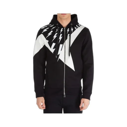 Lightning Printed Hoodie