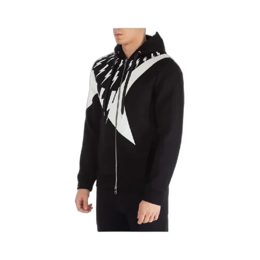 Lightning Printed Hoodie