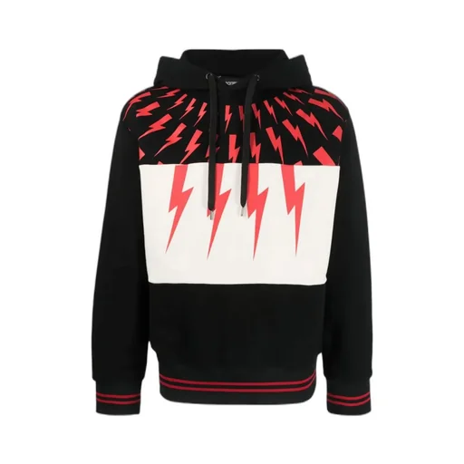 Logo Printed Hooded Hoodie