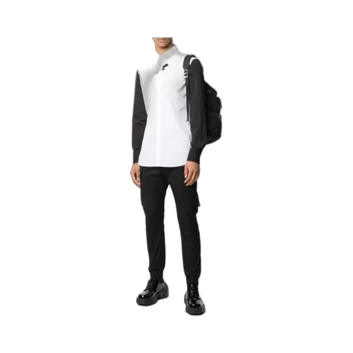 Long-Sleeved Lapel Shirt